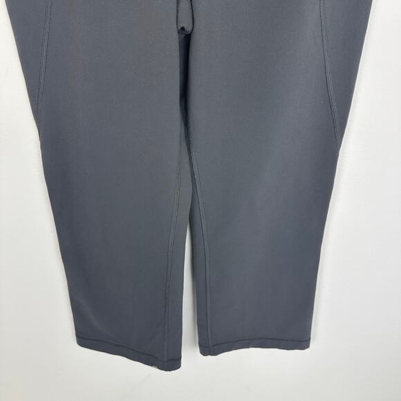 Lululemon Womens Gather Crow Crop Light Grey Groovy Stripe Nimbus Crop Leggings - Picture 4 of 8